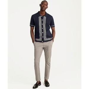 J.Crew Stretch 250 Skinny Chino Pants Mens 30x32 Gray Twill Cotton Blend Zip Fly